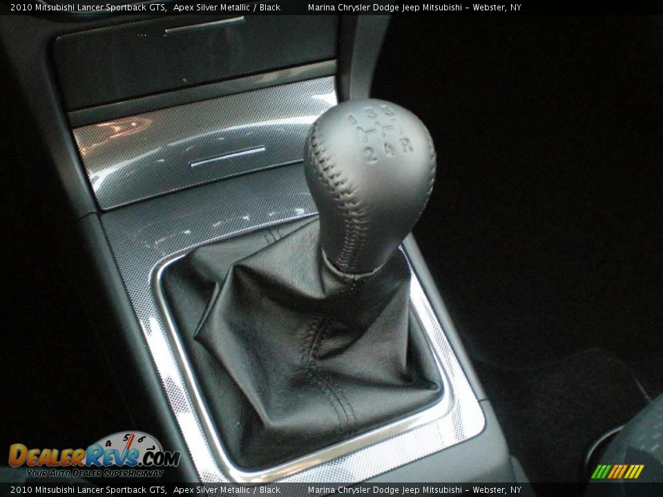 2010 Mitsubishi Lancer Sportback GTS Apex Silver Metallic / Black Photo #5