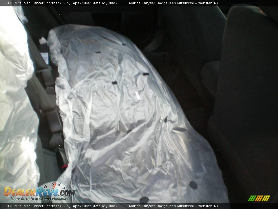 2010 Mitsubishi Lancer Sportback GTS Apex Silver Metallic / Black Photo #20
