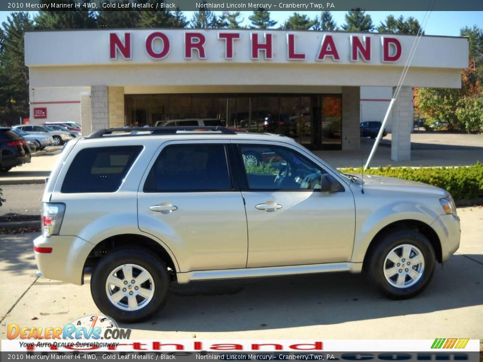 2010 Mercury Mariner I4 4WD Gold Leaf Metallic / Black Photo #1