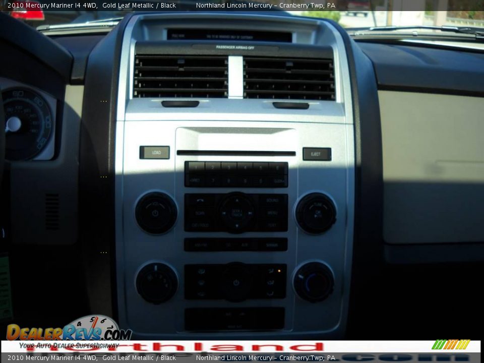 2010 Mercury Mariner I4 4WD Gold Leaf Metallic / Black Photo #17