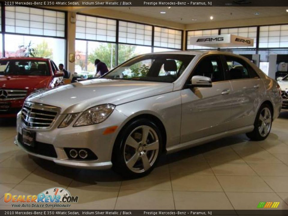 2010 Mercedes-Benz E 350 4Matic Sedan Iridium Silver Metallic / Black Photo #3