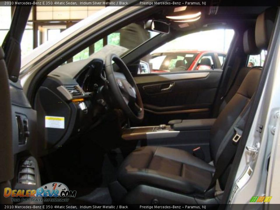 2010 Mercedes-Benz E 350 4Matic Sedan Iridium Silver Metallic / Black Photo #8