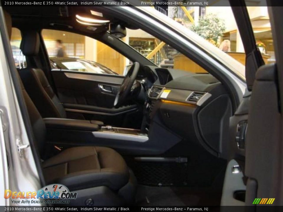 2010 Mercedes-Benz E 350 4Matic Sedan Iridium Silver Metallic / Black Photo #9