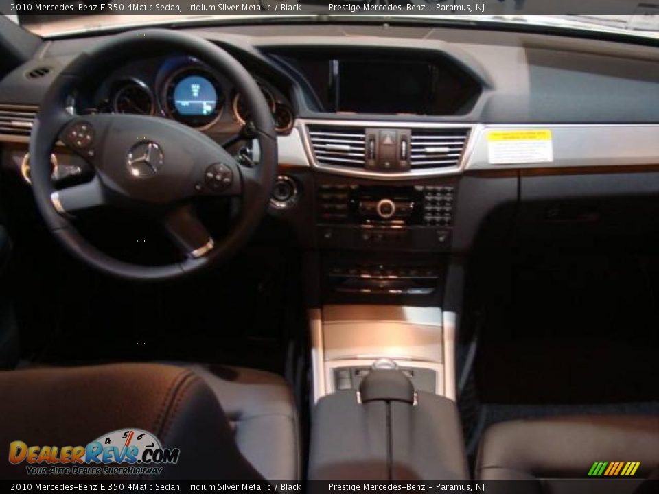 2010 Mercedes-Benz E 350 4Matic Sedan Iridium Silver Metallic / Black Photo #10