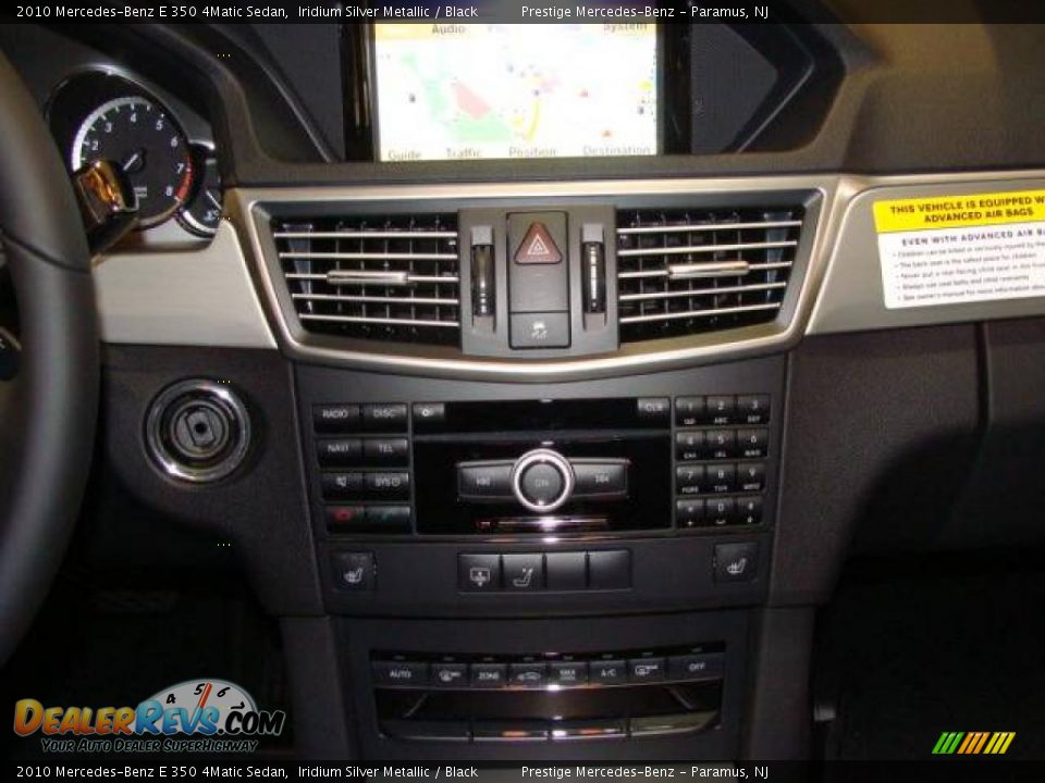 2010 Mercedes-Benz E 350 4Matic Sedan Iridium Silver Metallic / Black Photo #12