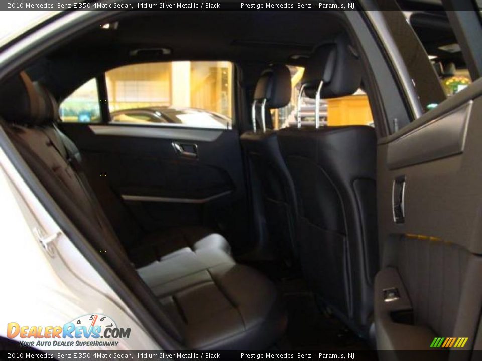 2010 Mercedes-Benz E 350 4Matic Sedan Iridium Silver Metallic / Black Photo #13