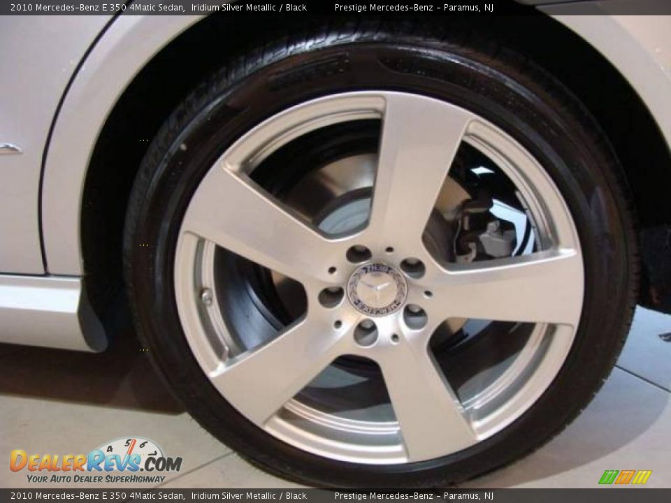 2010 Mercedes-Benz E 350 4Matic Sedan Iridium Silver Metallic / Black Photo #15