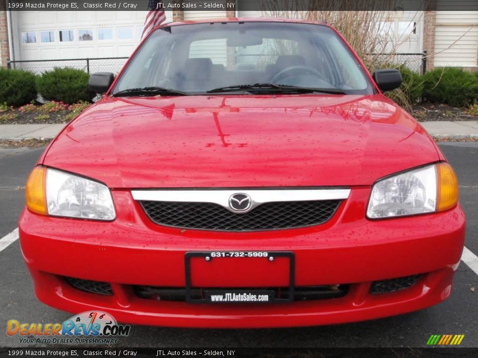 1999 Mazda Protege ES Classic Red / Gray Photo #2