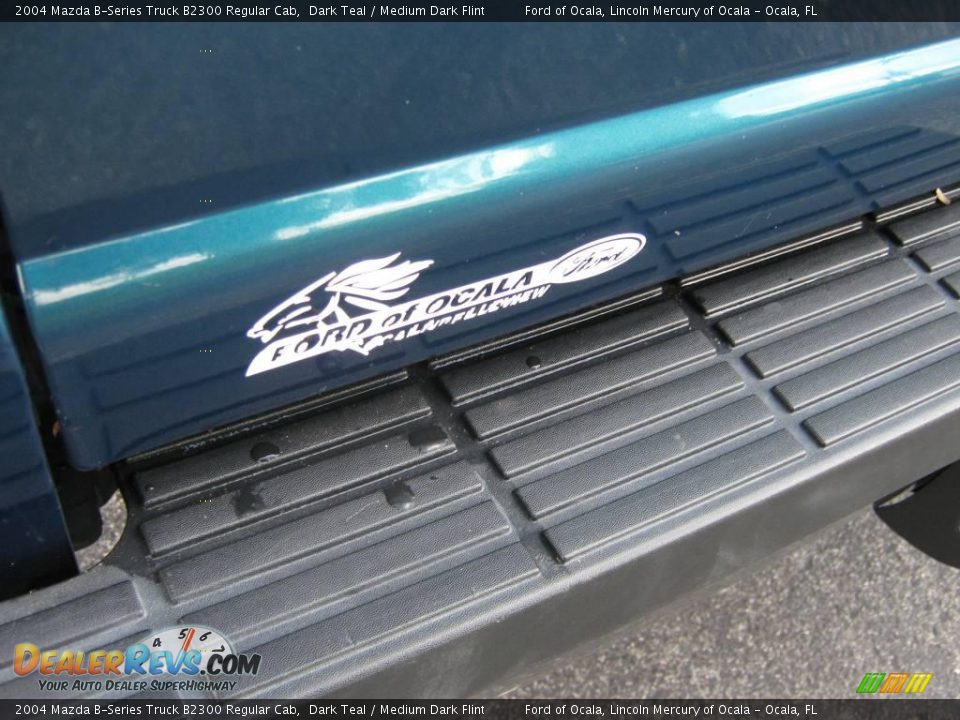 2004 Mazda B-Series Truck B2300 Regular Cab Dark Teal / Medium Dark Flint Photo #10
