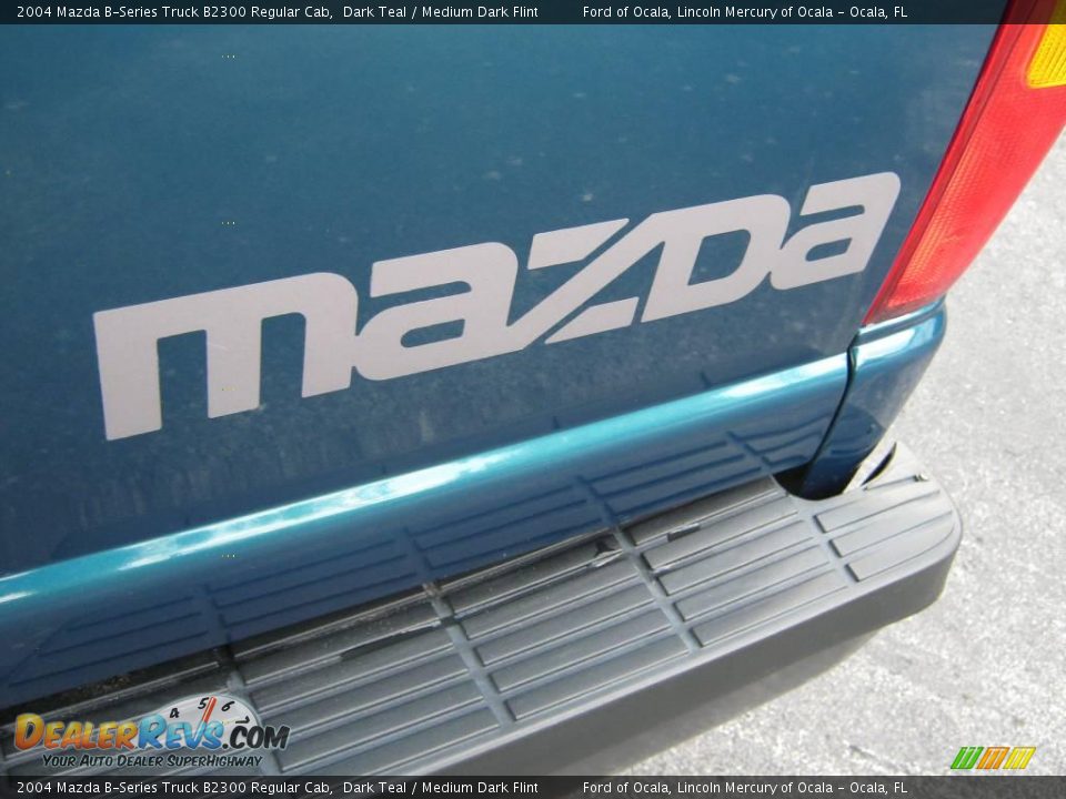 2004 Mazda B-Series Truck B2300 Regular Cab Dark Teal / Medium Dark Flint Photo #11