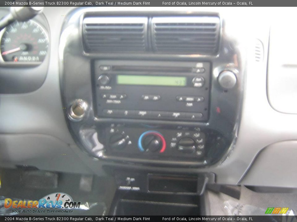 2004 Mazda B-Series Truck B2300 Regular Cab Dark Teal / Medium Dark Flint Photo #18