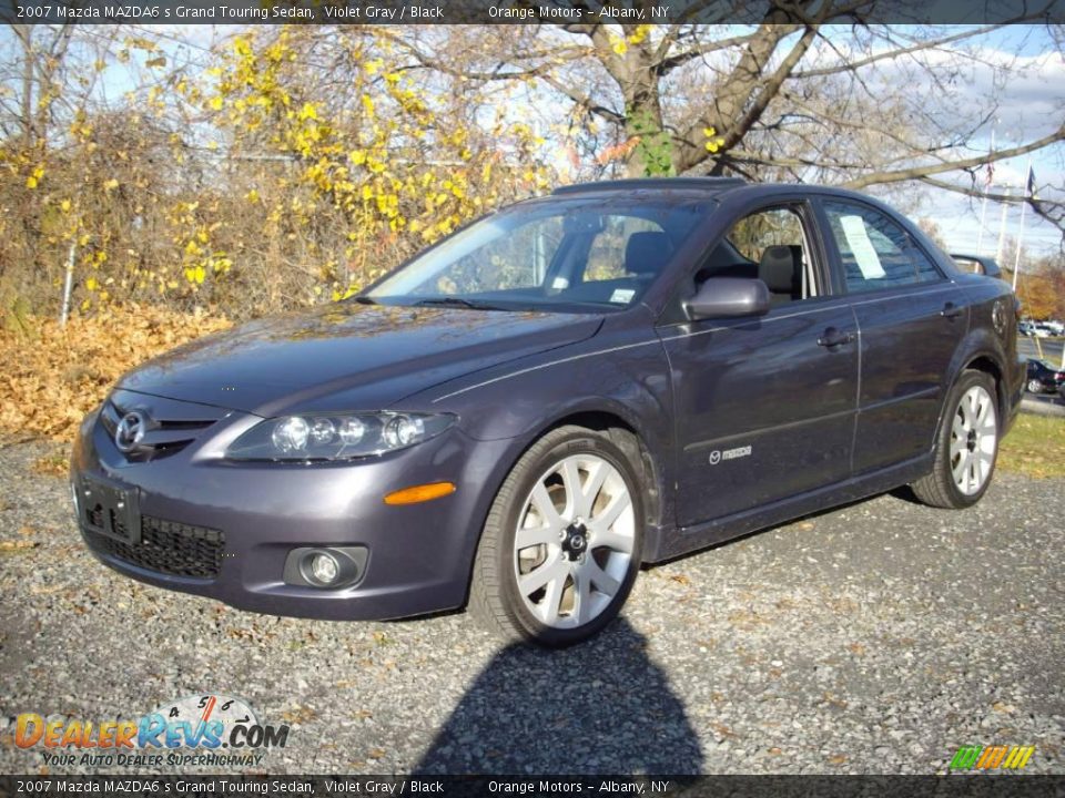 2007 Mazda MAZDA6 s Grand Touring Sedan Violet Gray / Black Photo #1