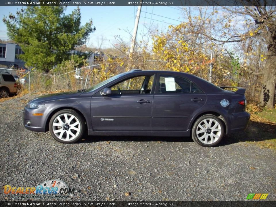 2007 Mazda MAZDA6 s Grand Touring Sedan Violet Gray / Black Photo #2
