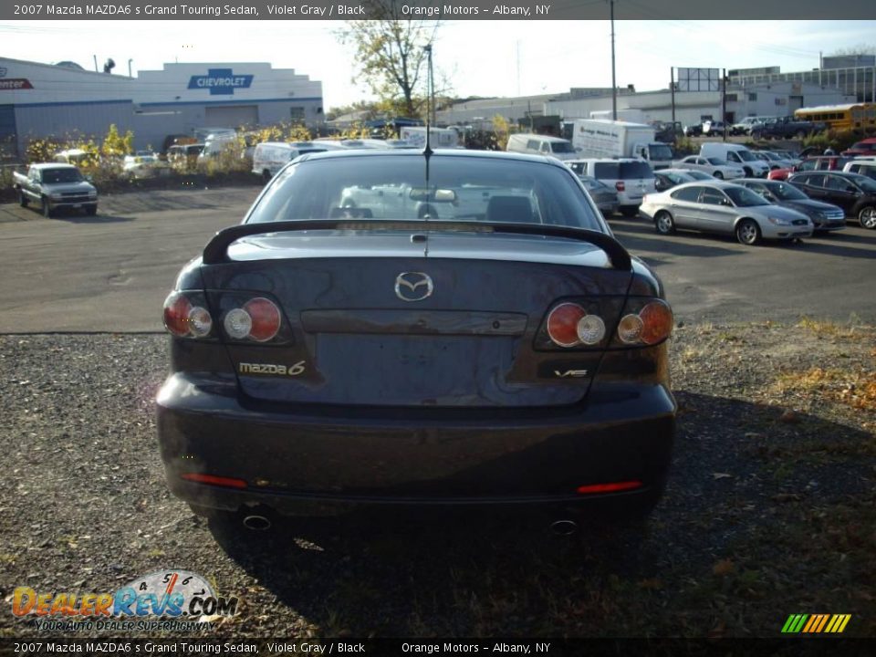 2007 Mazda MAZDA6 s Grand Touring Sedan Violet Gray / Black Photo #4