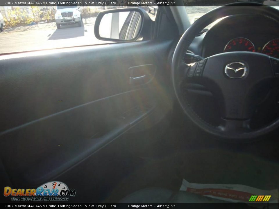 2007 Mazda MAZDA6 s Grand Touring Sedan Violet Gray / Black Photo #9