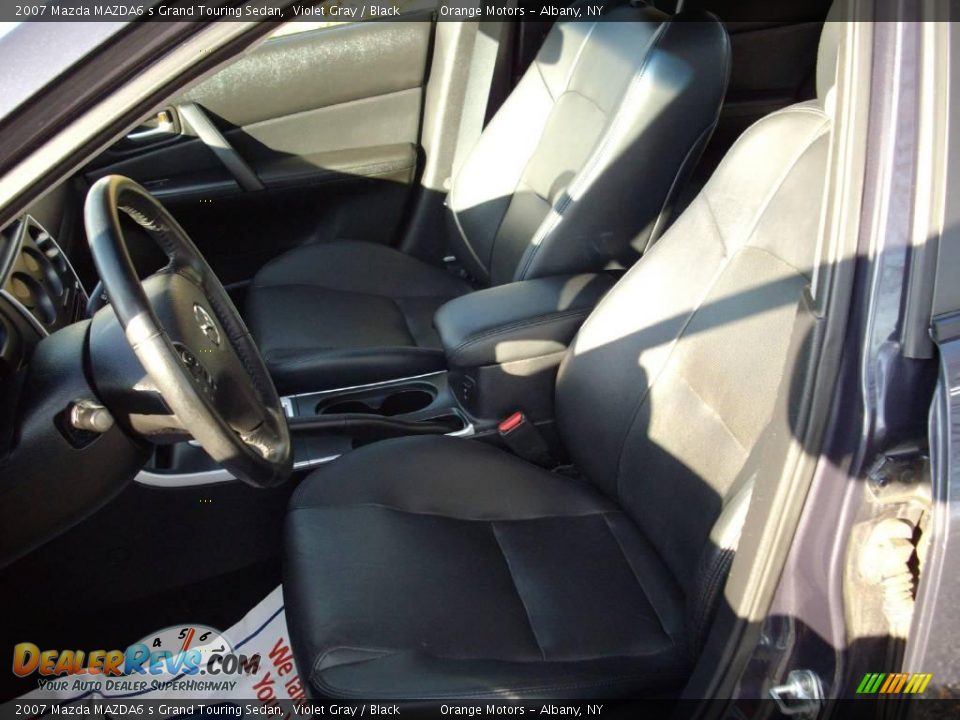 2007 Mazda MAZDA6 s Grand Touring Sedan Violet Gray / Black Photo #10