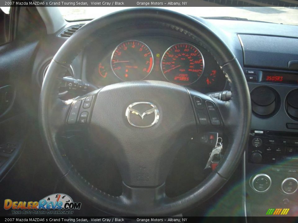 2007 Mazda MAZDA6 s Grand Touring Sedan Violet Gray / Black Photo #13