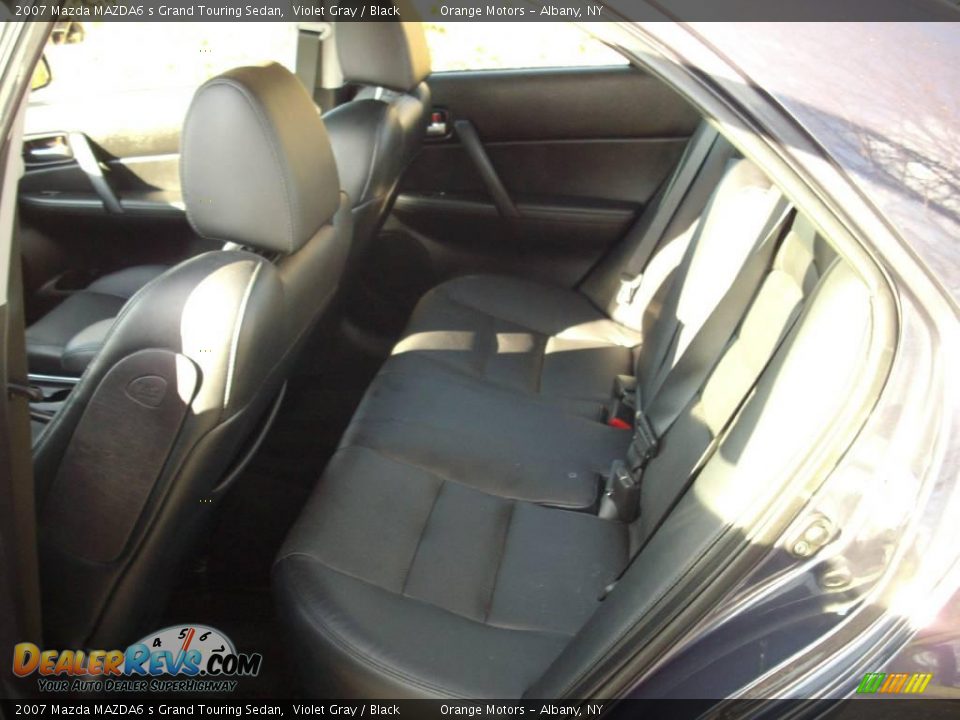 2007 Mazda MAZDA6 s Grand Touring Sedan Violet Gray / Black Photo #14