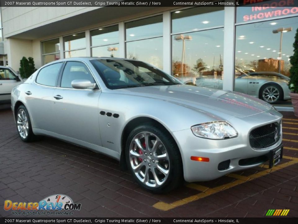 Front 3/4 View of 2007 Maserati Quattroporte Sport GT DuoSelect Photo #3