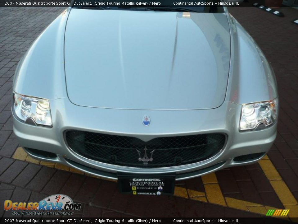 2007 Maserati Quattroporte Sport GT DuoSelect Grigio Touring Metallic (Silver) / Nero Photo #4