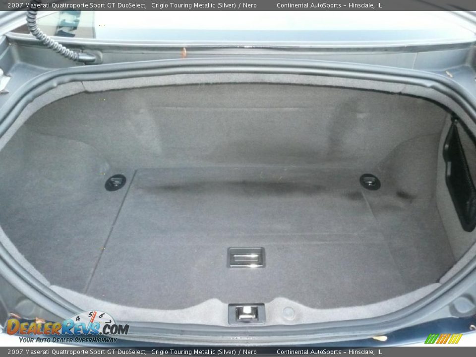 2007 Maserati Quattroporte Sport GT DuoSelect Trunk Photo #12