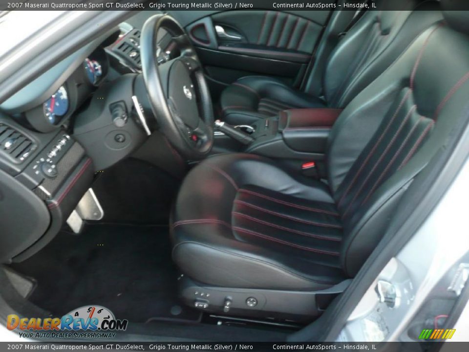Nero Interior - 2007 Maserati Quattroporte Sport GT DuoSelect Photo #14