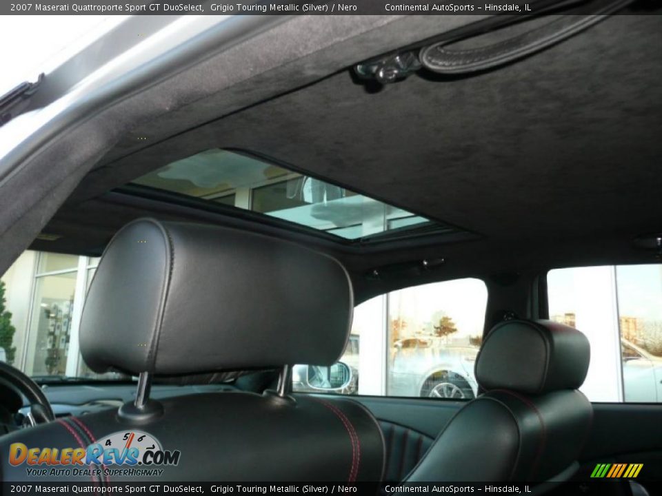 2007 Maserati Quattroporte Sport GT DuoSelect Grigio Touring Metallic (Silver) / Nero Photo #21