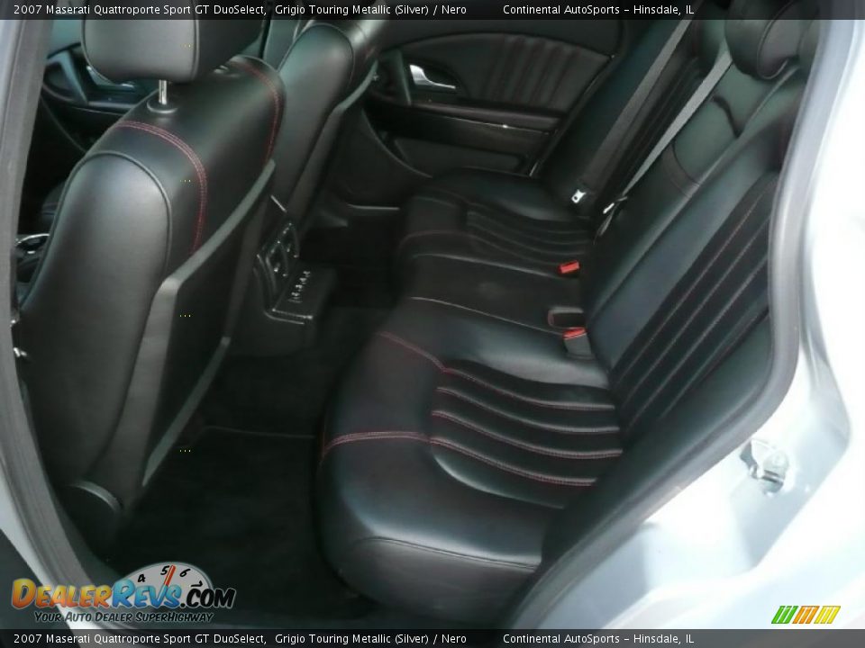 Nero Interior - 2007 Maserati Quattroporte Sport GT DuoSelect Photo #23