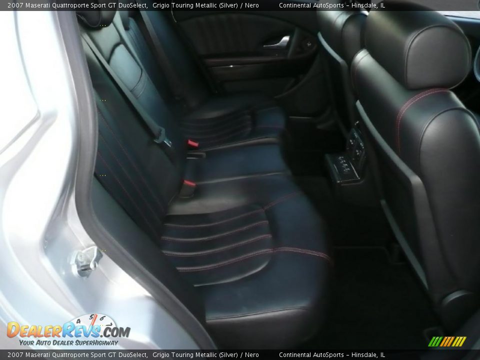 Nero Interior - 2007 Maserati Quattroporte Sport GT DuoSelect Photo #24