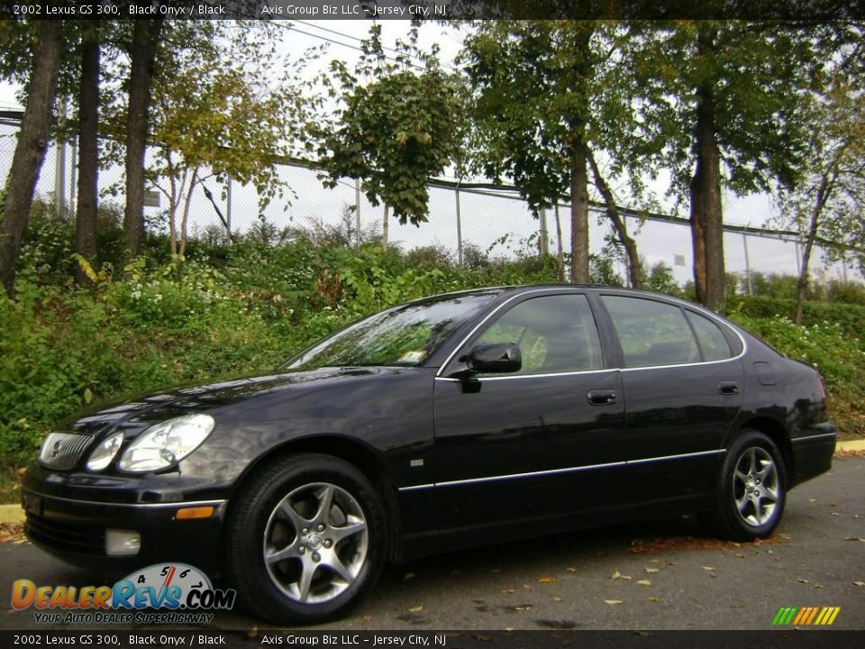 2002 Lexus GS 300 Black Onyx / Black Photo #1