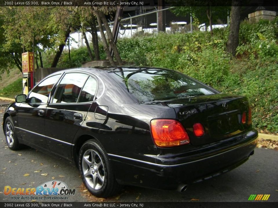 2002 Lexus GS 300 Black Onyx / Black Photo #3
