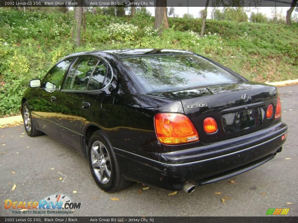 2002 Lexus GS 300 Black Onyx / Black Photo #6