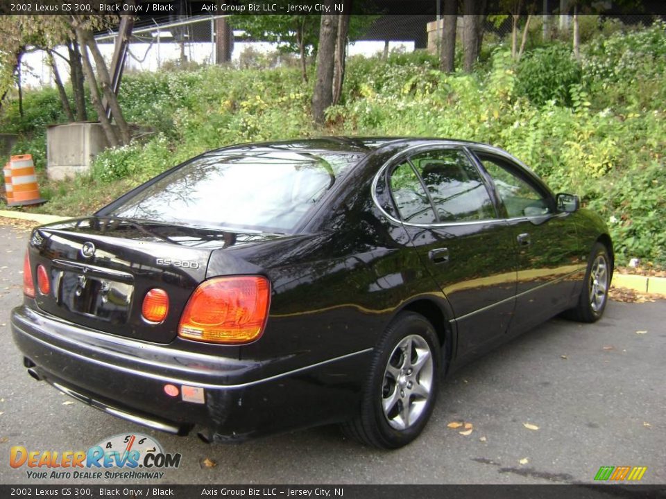 2002 Lexus GS 300 Black Onyx / Black Photo #8