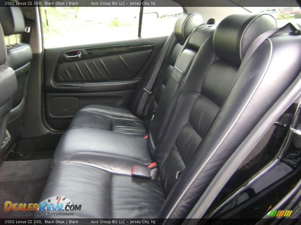 2002 Lexus GS 300 Black Onyx / Black Photo #9