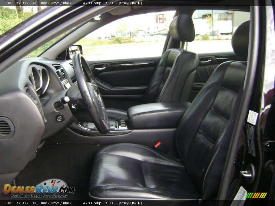 2002 Lexus GS 300 Black Onyx / Black Photo #14