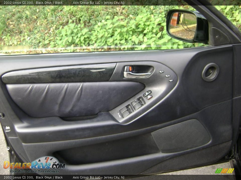 2002 Lexus GS 300 Black Onyx / Black Photo #16