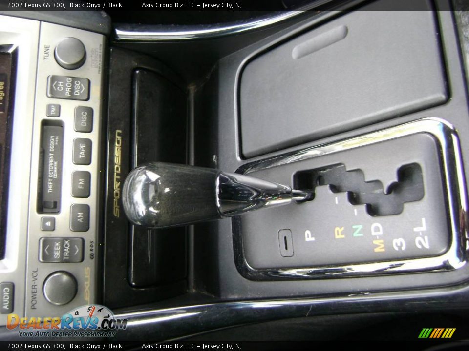 2002 Lexus GS 300 Black Onyx / Black Photo #18