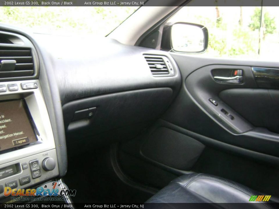 2002 Lexus GS 300 Black Onyx / Black Photo #19