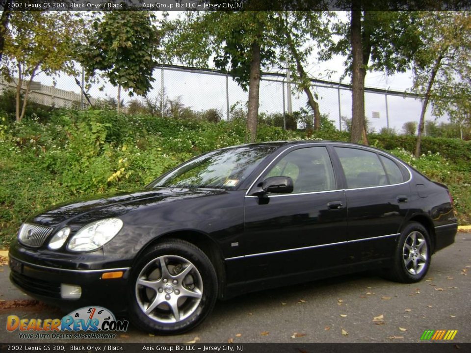 2002 Lexus GS 300 Black Onyx / Black Photo #22