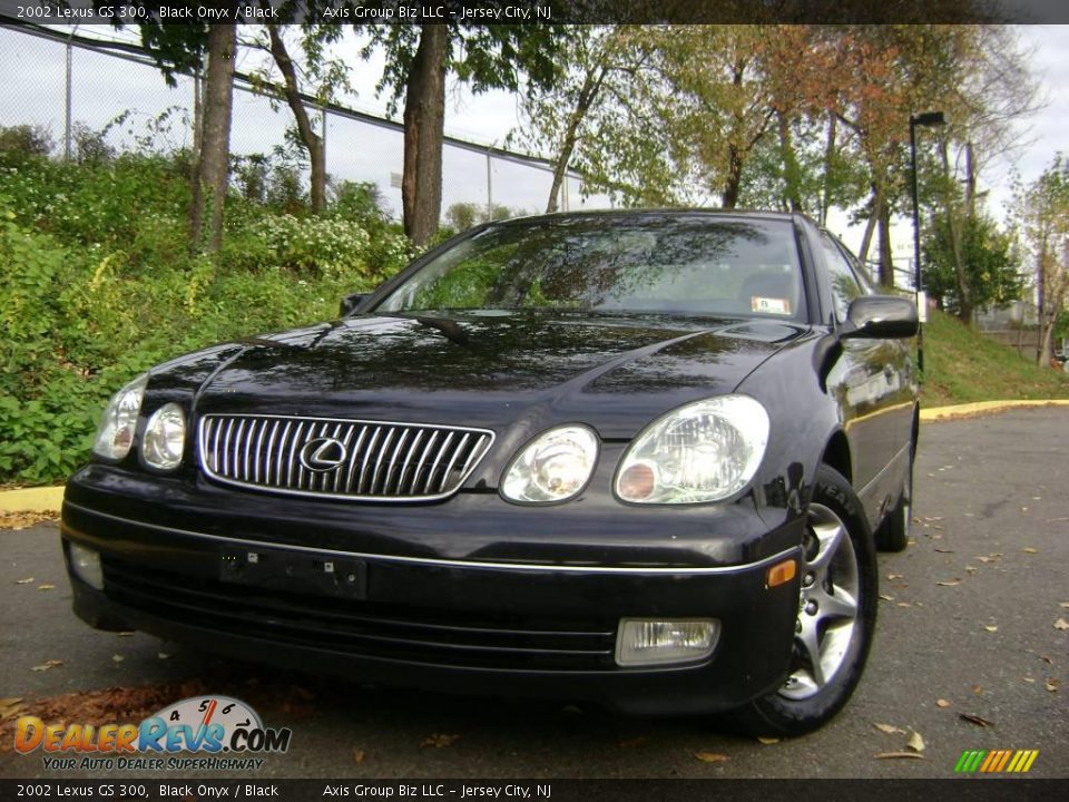 2002 Lexus GS 300 Black Onyx / Black Photo #23
