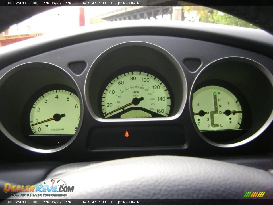 2002 Lexus GS 300 Black Onyx / Black Photo #26