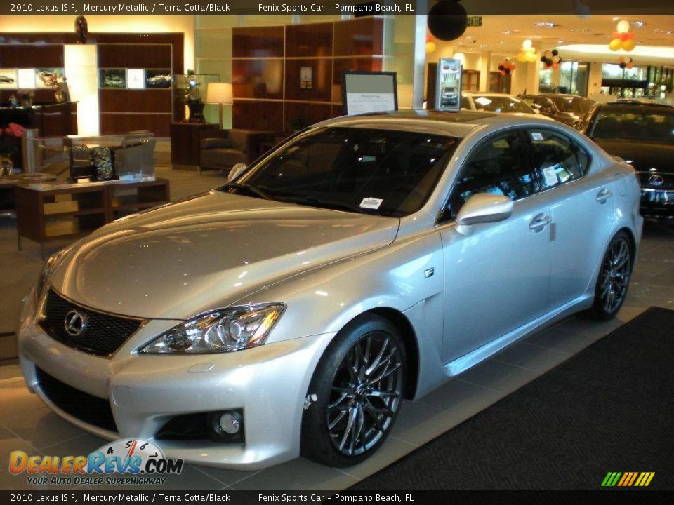 Front 3/4 View of 2010 Lexus IS F Photo #2