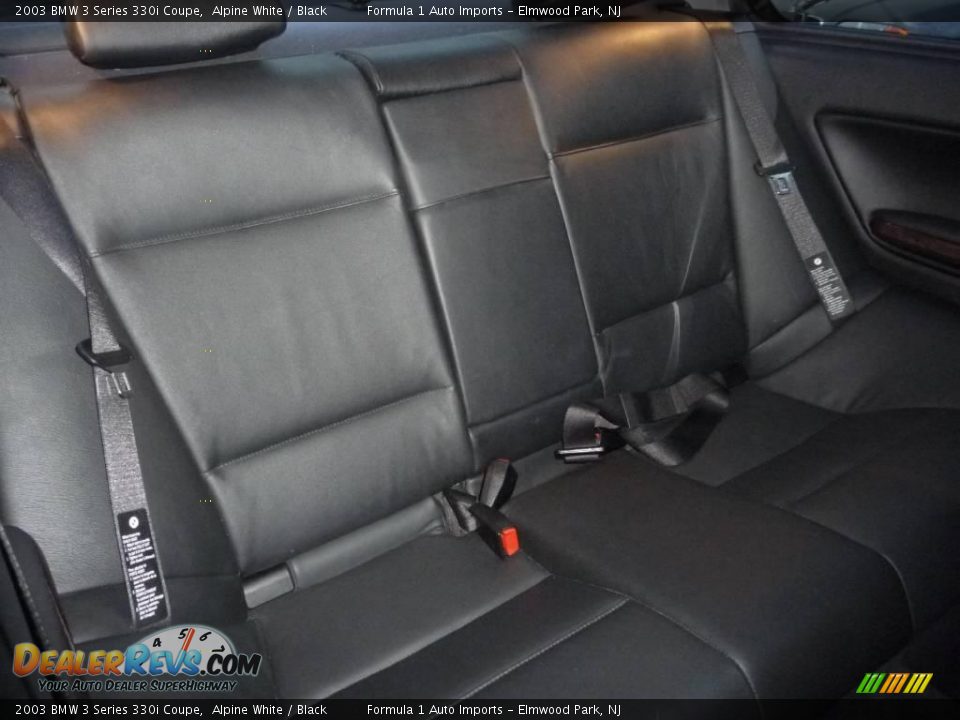 2003 BMW 3 Series 330i Coupe Alpine White / Black Photo #7