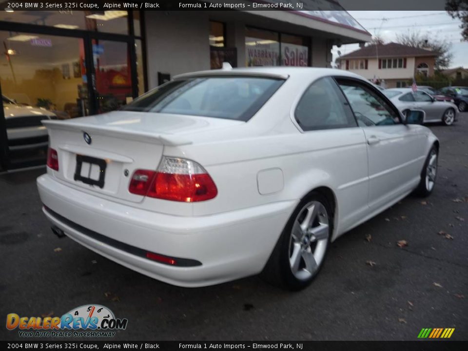 2004 BMW 3 Series 325i Coupe Alpine White / Black Photo #3
