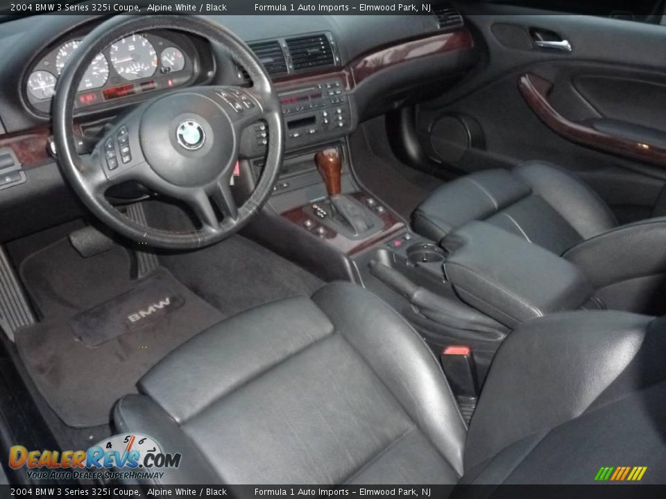 2004 BMW 3 Series 325i Coupe Alpine White / Black Photo #5