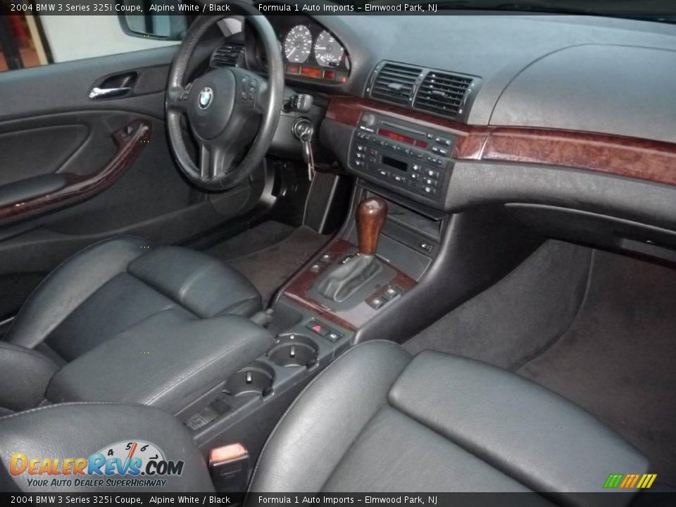 2004 BMW 3 Series 325i Coupe Alpine White / Black Photo #6