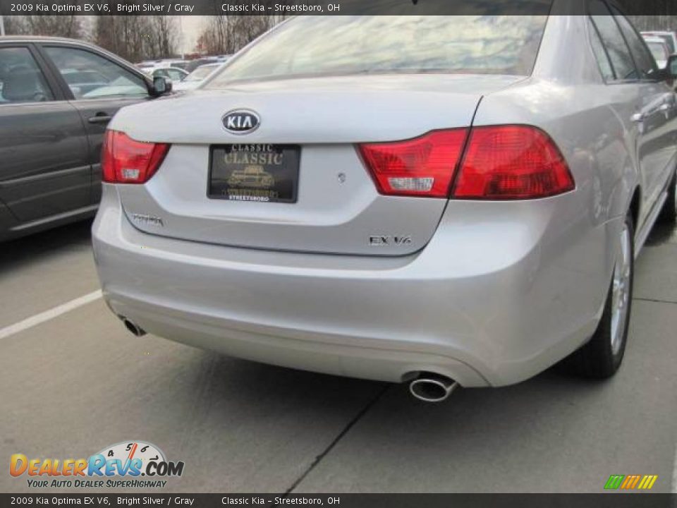 2009 Kia Optima EX V6 Bright Silver / Gray Photo #4