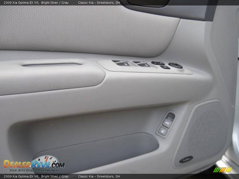 2009 Kia Optima EX V6 Bright Silver / Gray Photo #6