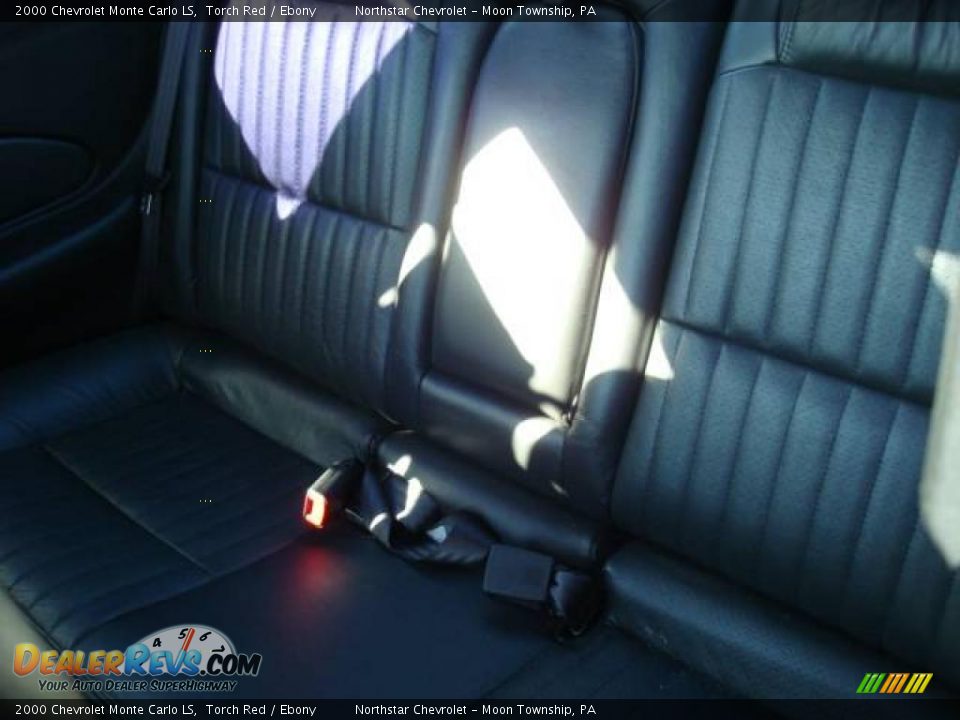 2000 Chevrolet Monte Carlo LS Torch Red / Ebony Photo #9