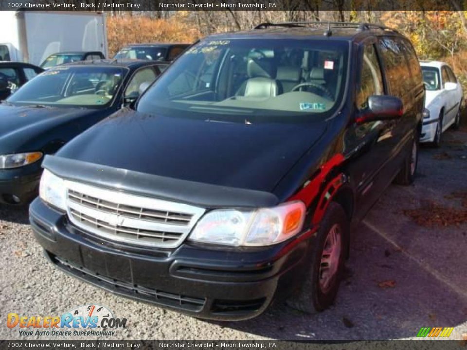 2002 Chevrolet Venture Black / Medium Gray Photo #5